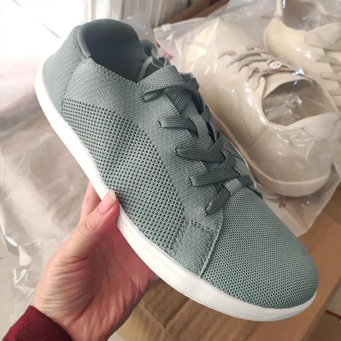 Chaussures de sport simples à pieds larges pour hommes et femmes, maille universelle, respirantes, l