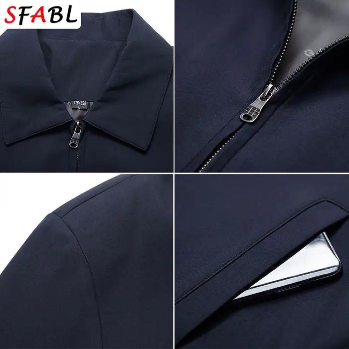 Veste à col rabattu pour homme, style décontracté et professionnel, nouvelle marque, couleur unie, v