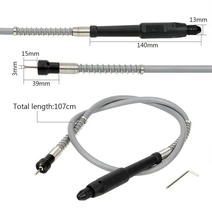 NICEYARD – meuleuse à poignée, arbre Flexible avec mandrin de perçage de 0.3 à 3.2mm, arbre Flexible