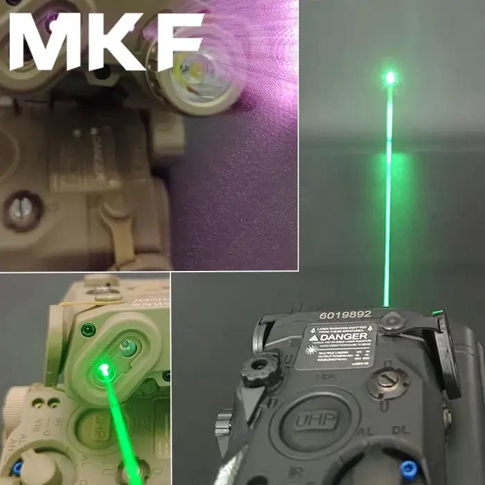 Airsoft PEQ-15 PEQ15 tactique rouge laser vert Laser IR lumière de remplissage LED stroboscopique ar