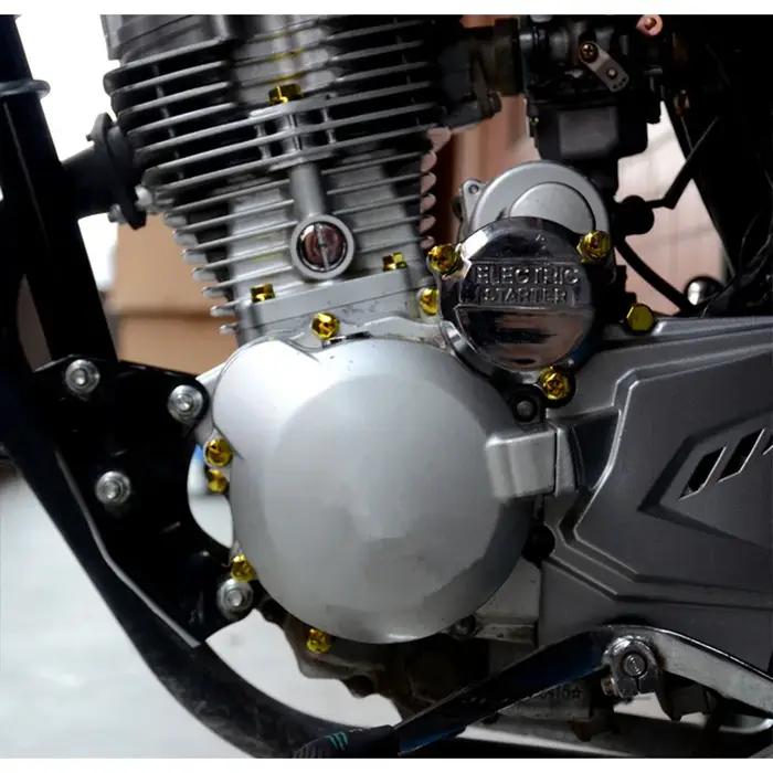 Couvercle de tête de Modification de moto, 30 pièces, accessoires vis, pièces décoratives pour Yamah