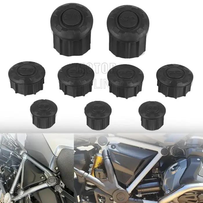 Couvercle de trou de cadre pour moto, ensemble de capuchons de cadre décoratifs pour BMW R1250GS LC