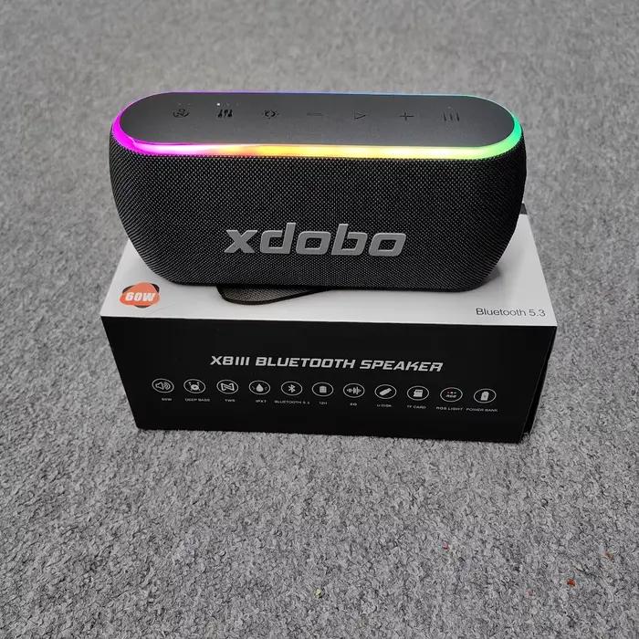 XDOBO X8 III haut-parleur Bluetooth caisson de basses sans fil 6600 mAh 60 W puissant batterie exter