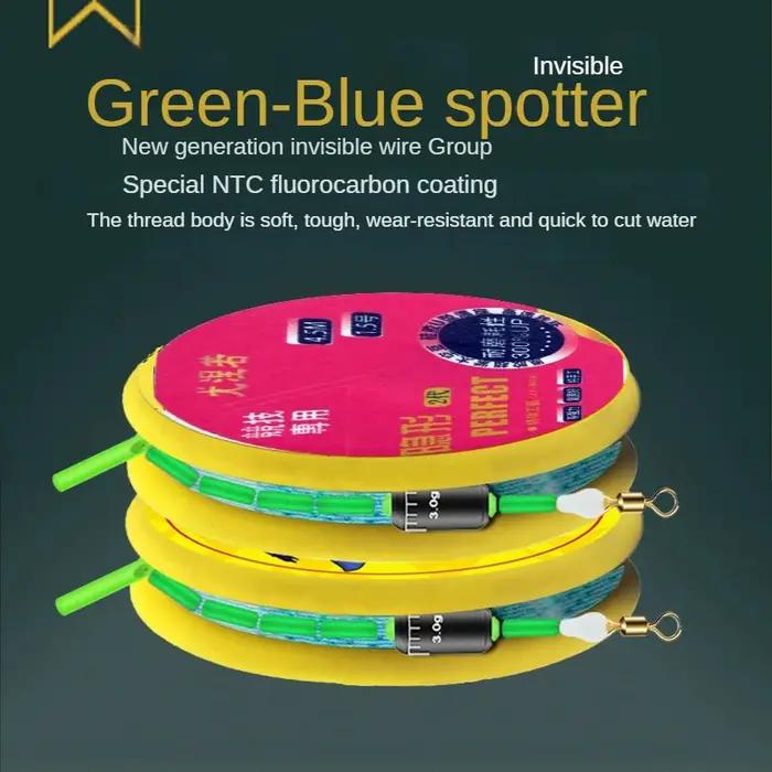 Groupe de ligne de pêche avec ligne en Nylon Super solide, support de flotteur, haricots spatiaux, p
