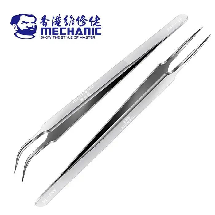 Pincettes mécaniques en acier inoxydable Aaa-14 Aaa-15, Ultra fines, haute dureté, ténacité, durable