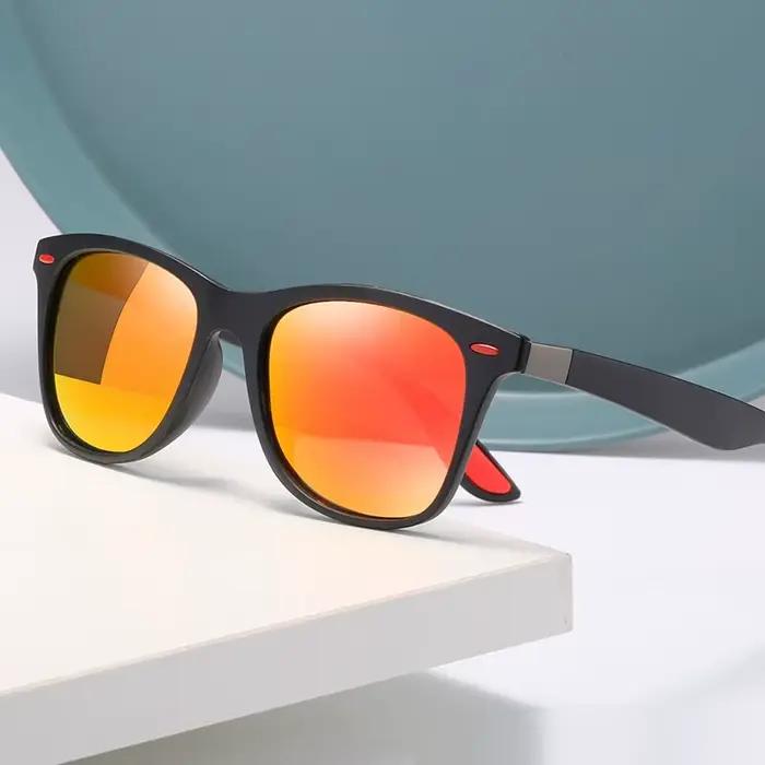 Lunettes de soleil rétro pour hommes et femmes, lunettes de soleil vintage pour conducteur de sport,