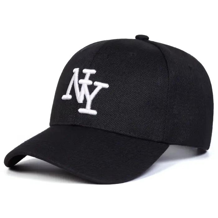 Casquettes de Baseball unisexes avec lettres brodées, chapeaux décontractés réglables pour l'extérie