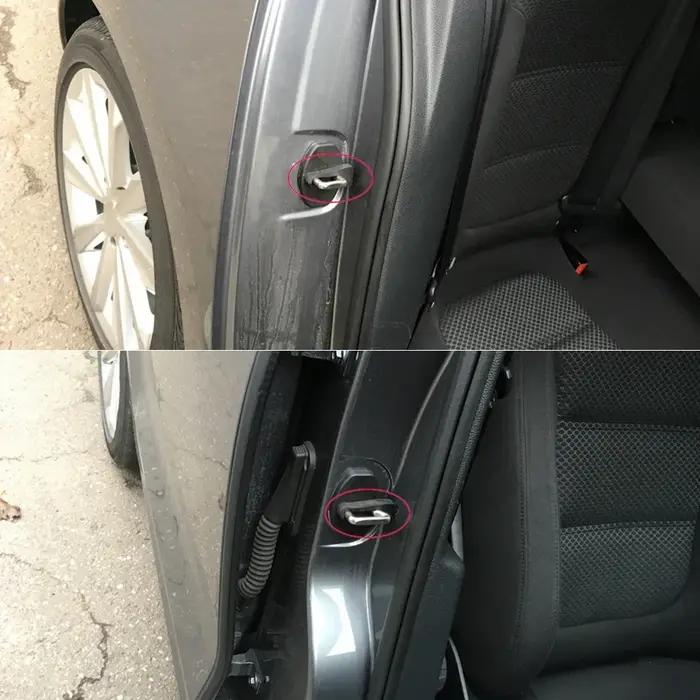 Amortisseur de serrure de porte, joint d'amortissement absorbant les chocs, pour VW Caddy Golf 6 7 J