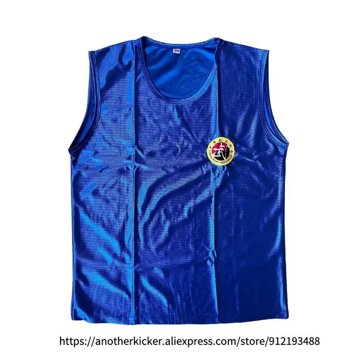 Kit haut court de boxe, ensemble gilet, logo personnalisé, uniforme de boxe unisexe pour adultes et