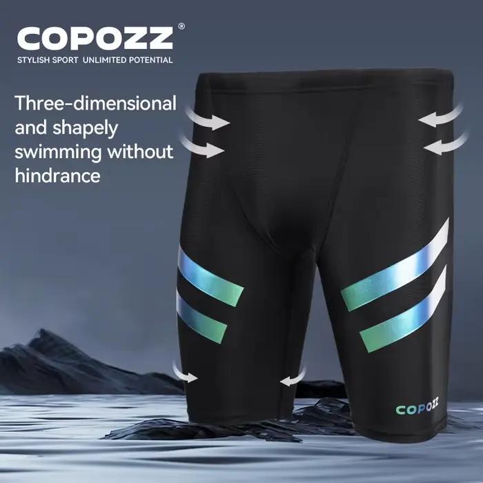 Maillot de bain peau requin hydrofuge Homme COPOZZ - Slip course courte longueur - Maillots bain L-4XL été