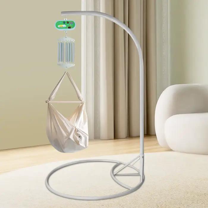 Berceau électrique suspendu à 7 ressorts pour bébé, contrôleur de balançoire pour bébé, berceau à re
