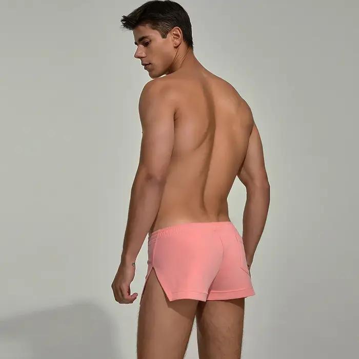 Seobean-Poche intérieure anti-ALD pour homme, coton, sports, fitness, course à pied, décontracté, mo