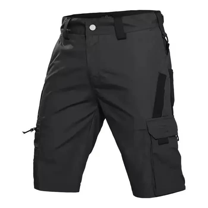 Pantalon de travail militaire vert pour hommes, short d'entraînement de Camouflage de couleur unie,