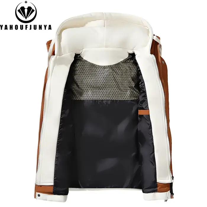 Hots automne hiver hommes en plein air coupe-vent épais chaud gilet hommes à capuche sans manches gi