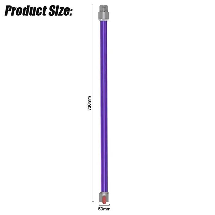 Tige d'extension télescopique pour Dyson V6, tuyau droit, barre d'extension en métal, Tube de baguet