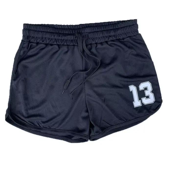 Short de course hommes basket-ball entraînement Marathon séchage rapide Fitness Gym impression Sport