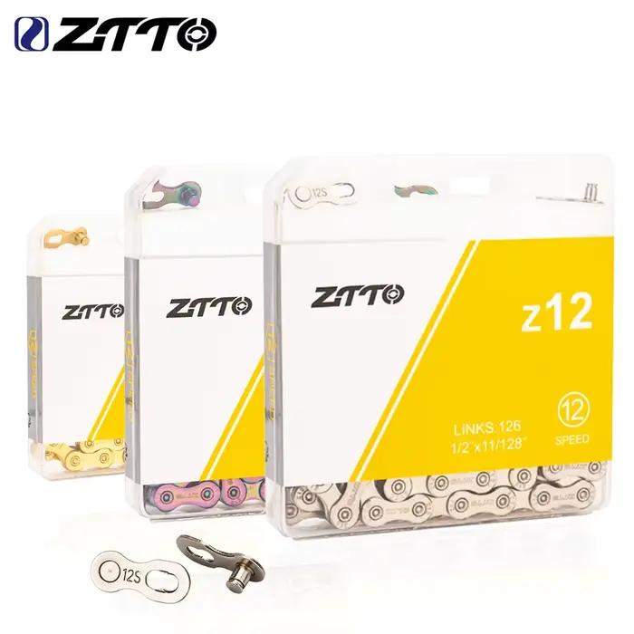 ZTTO – chaîne de vélo de route et de montagne, 12 vitesses, courant 12v, vtt, lien manquant, verroui