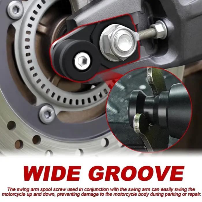 Bobines de support en coton (offset), curseur de bras oscillant, bobines adaptées à Honda CB650F CB6
