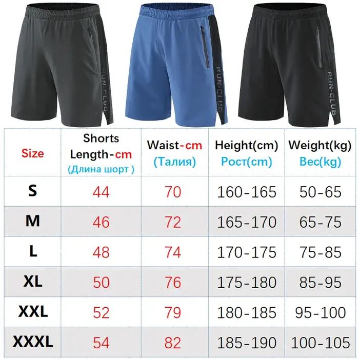Short de course homme patchwork avec poches zippées séchage rapide pour entraînement fitness et activités de loisirs été 2022