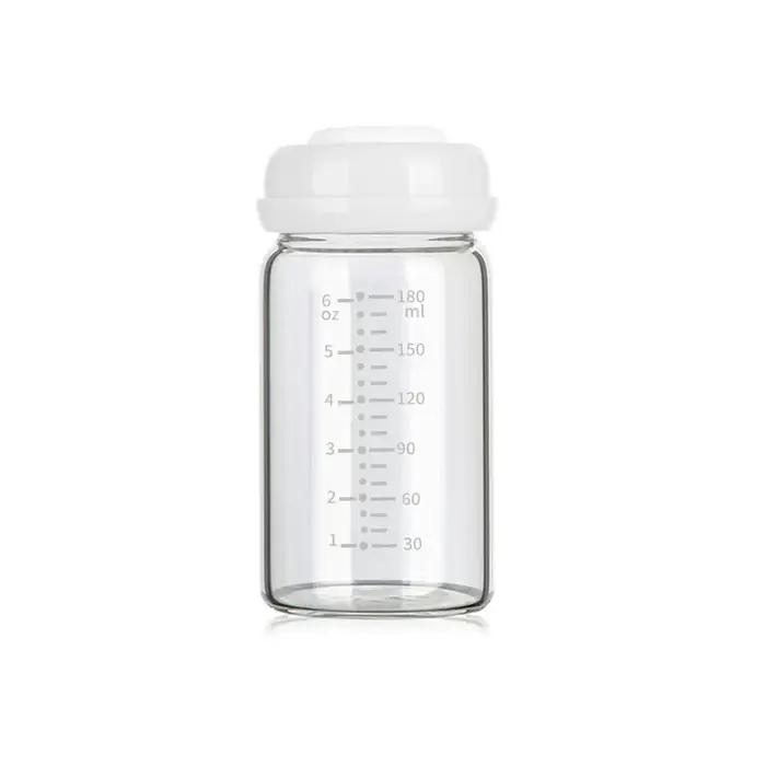 Bouteille de stockage de lait maternel de 180ml, 6oz, bouteilles de collecte de récipient de lait ma