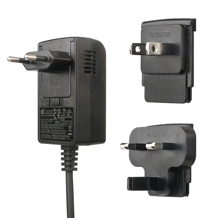 Adaptateur d'alimentation pour tondeuse à cheveux pour hommes, chargeur rapide, prise européenne et
