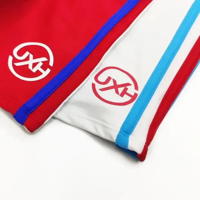 Maillot de bain sexy pour hommes avec poche zippée - Boxer à séchage rapide pour la plage et la natation