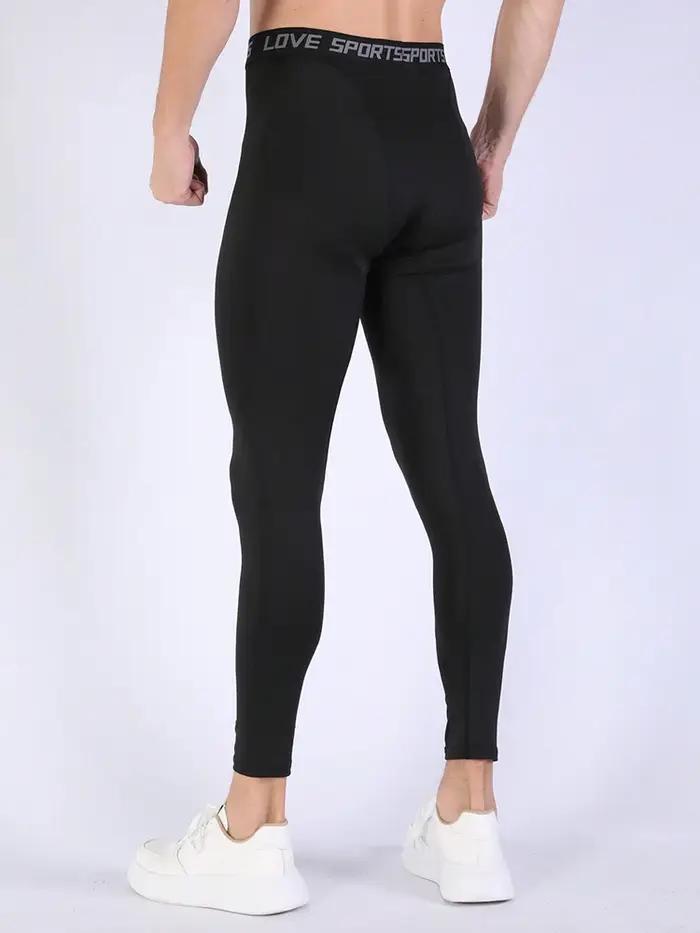 Collants de fitness de sport très extensibles pour hommes, collants de course, pantalons de compress