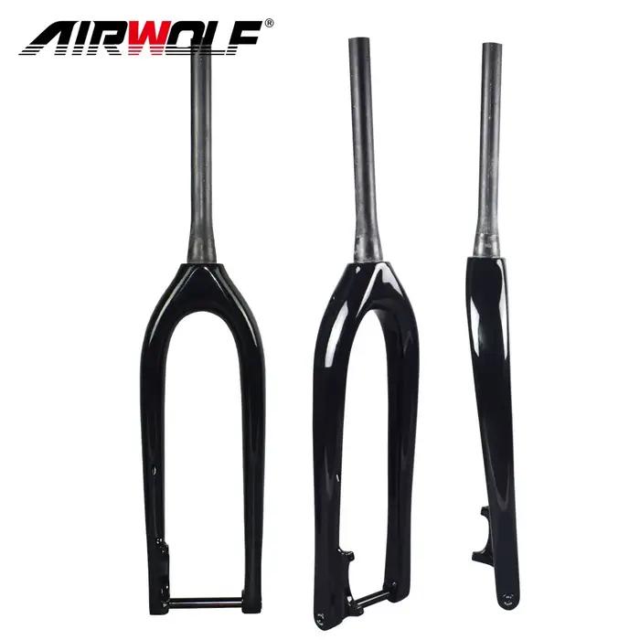 Fourche avant de vtt en fibre de carbone, 29 vitesses, 110x15mm, taille maximale des roues, câble in