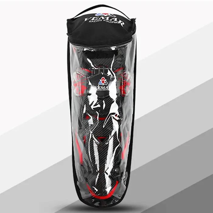 Genouillères de Motocross rouges genouillère de Moto Protection de Moto équipement de Motocross prot