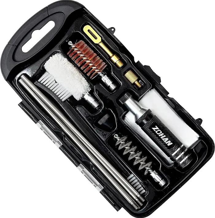 ZOHAN – Kit de nettoyage pour pistolet de chasse, calibre 12, fournitures de nettoyage universelles
