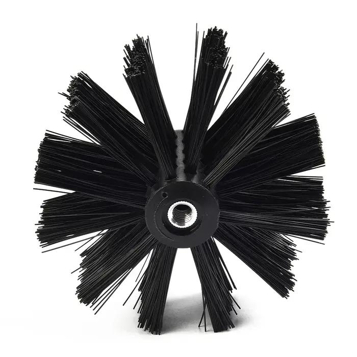 Brosse de cheminée rotative 100mm /150mm, sèche-linge en Nylon, brosse de nettoyage de ventilation,