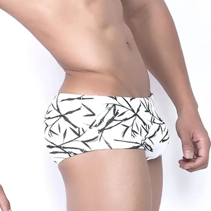 UXH hommes maillot de bain push-up maillots de bain taille basse maillots de bain surf plage Spandex