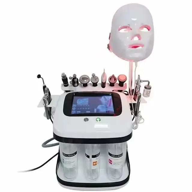 Nouvel appareil de soin de la peau 11 en 1 H2o2 Aqua Peeling Lift Skin Bubble Moisturizer Oxygen Hyd