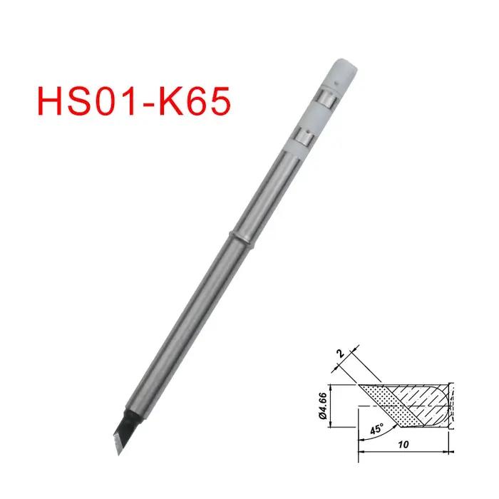 Embouts de fer à souder HS-01 6Ω, 1 pièce, pointe de soudure chauffante de remplacement pour pointe