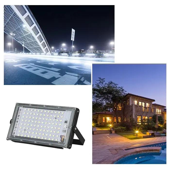 4 pcs/lot LED projecteur 100 W IP65 étanche 50 W 110 V 220 V projecteur extérieur projecteur LED lam