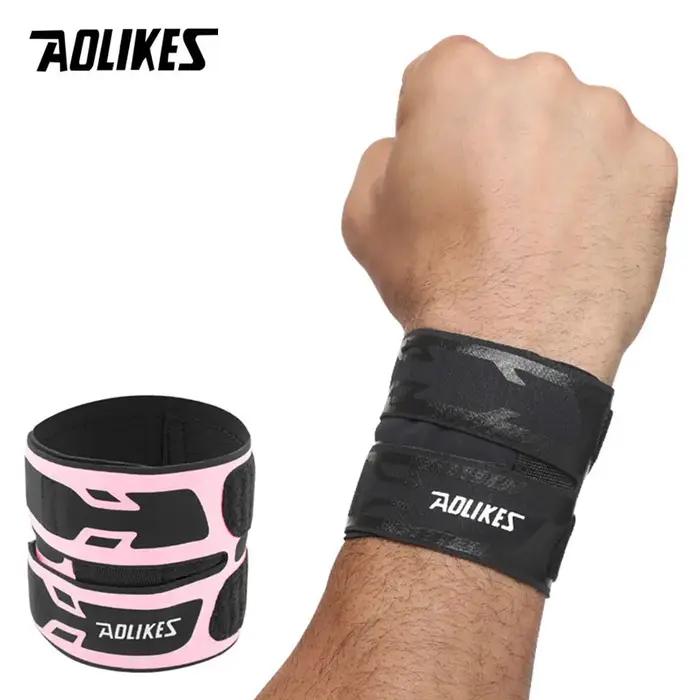 AOLIKES 1 pièces attelle de poignet, sangles de poignet de Compression Ultra-fines Support de poigne