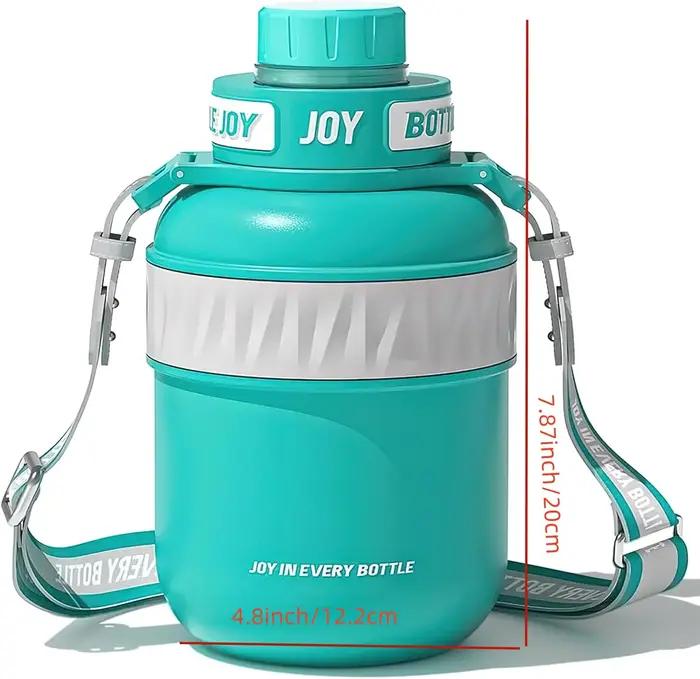 Bouteille d'eau en acier inoxydable pour enfants, double isolation, écologique, lave-vaisselle, couv