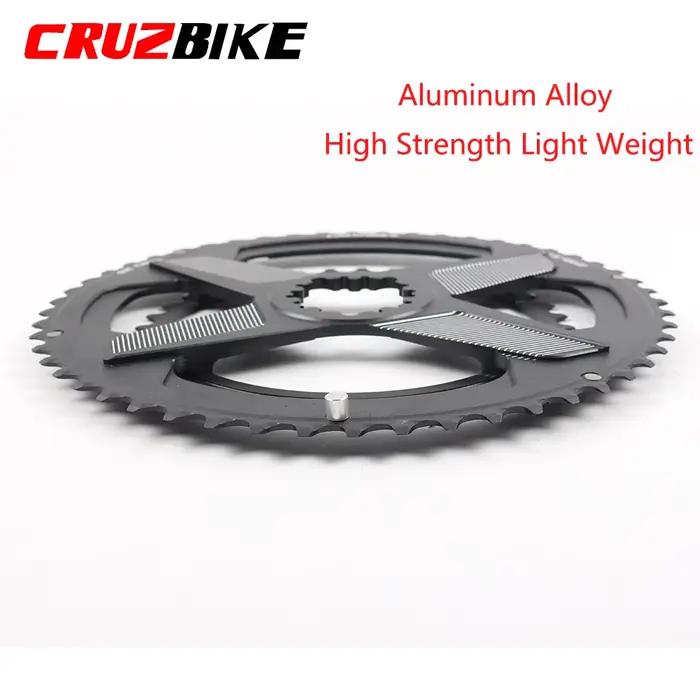 CRMERCEDES-Couronne de vélo à double disque JOWheel, plateau de vélo de route, pédalier à 8 vitesses