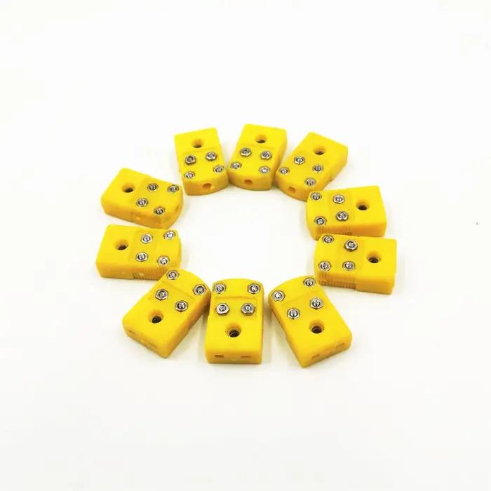 Mini connecteurs mâles/femelles de Type K, prise de température à Thermocouple, capteurs de Type K m