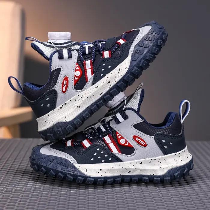 Chaussures décontractées pour enfants, semelle extérieure en caoutchouc résistante à l'usure, chauss