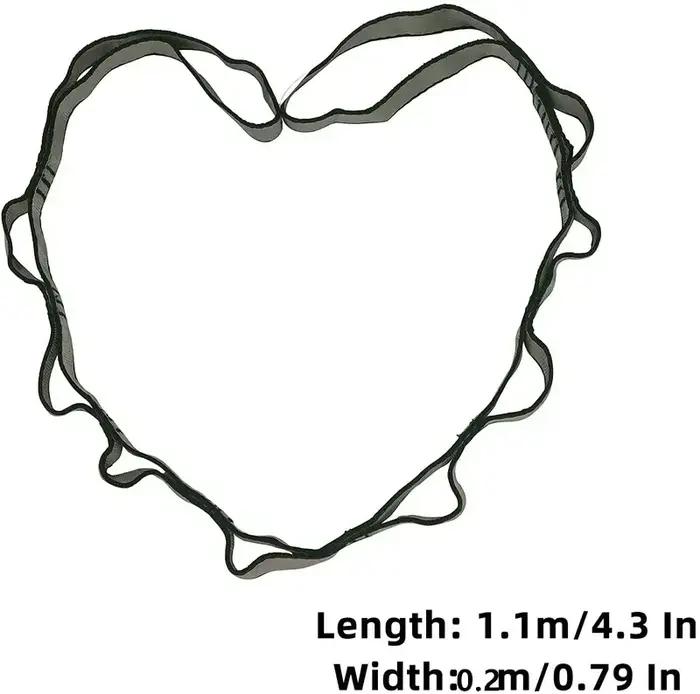 Corde suspendue de Yoga, corde d'escalade, chrysanthème, extensible, sangle d'extension, pour hamac