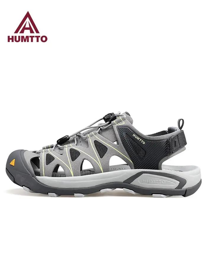 HUMTTO sandales hommes chaussures en amont Trekking Wading Aqua chaussures chaussure d'eau chaussure