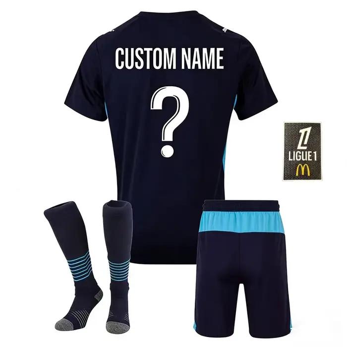 Maillot de football Olympique de Marseille 2025-2026 personnalisé avec nom et numéro – Tenue de foot