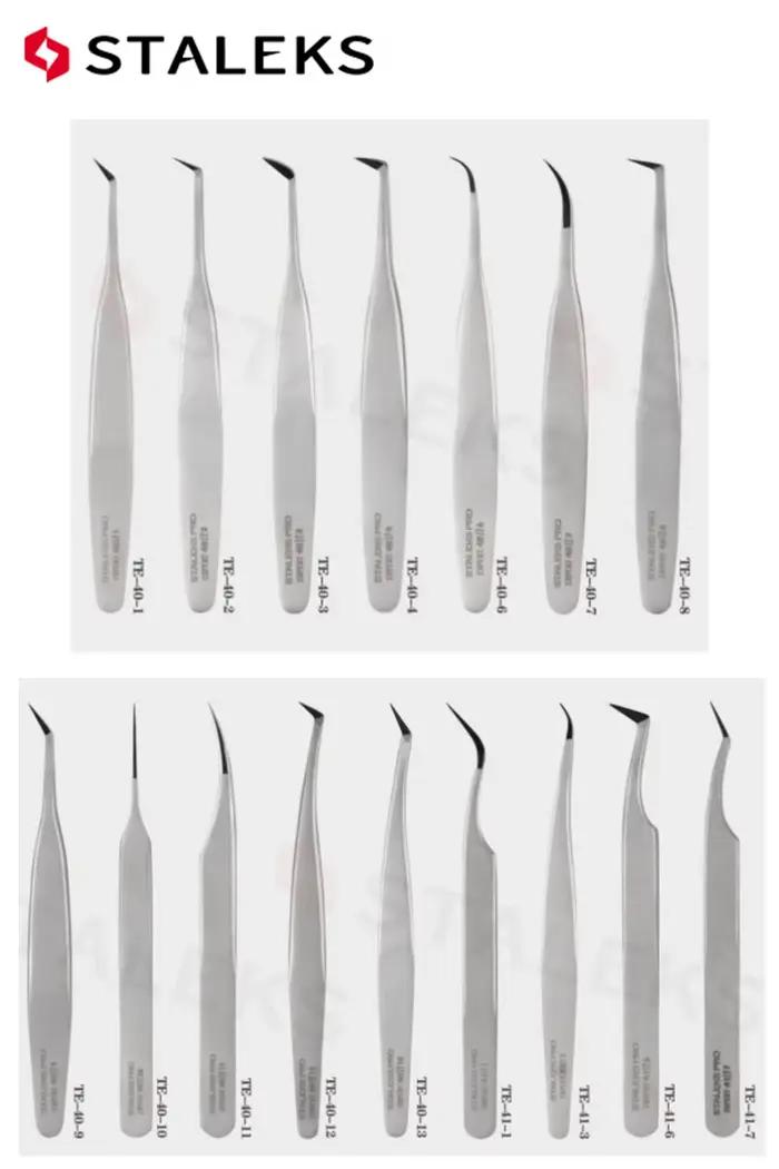 STDecisions KS PRO-Pince à épiler en acier inoxydable, outil d'aide au volume, de haute qualité, pou