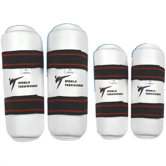 Protections pour les bras et les jambes WT Taekwondo, équipement de combat pour arts martiaux et kar