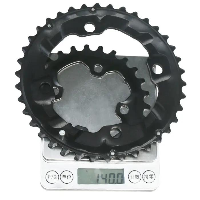 64BCD 104BCD vtt plateau de vélo Double roue à chaîne 22T 24T 26T 28T 36T 38T pignons VTT pédalier p