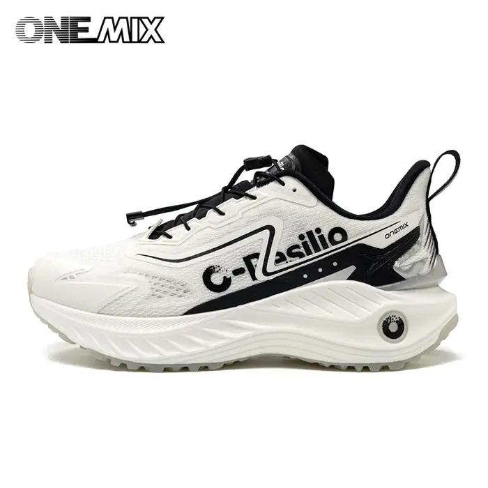 ONEMIX-Chaussures de randonnée décontractées en maille pour hommes et femmes, chaussures de course l
