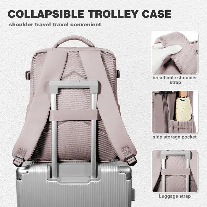 Sac à dos de voyage Ryanair 40x30x20, sac à dos sous vide, sac de cabine WizAir pour les déplacement