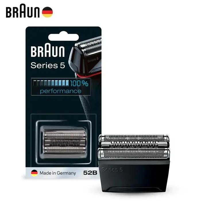 Têtes de rechange Braun Series 5, grille de coupe pour rasoir 52B, lame de rasoir pour 5020S 5030S 5