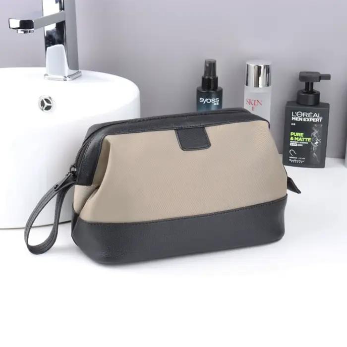 Trousse de Toilette de Voyage Grande Capacité pour Femme et Homme, Organisateur de Maquillage et Cos